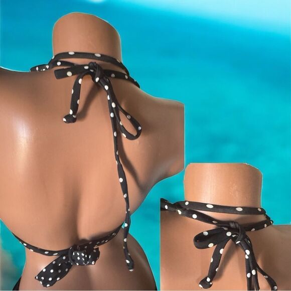 Arizona Jean Co Swimwear l Bikini Top l Pant-Splash Print l Adjustable l L l EUC - Picture 7 of 12